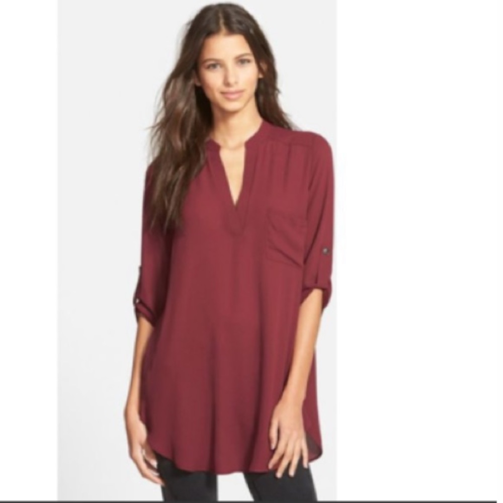 Lush Perfect Henley Tunic